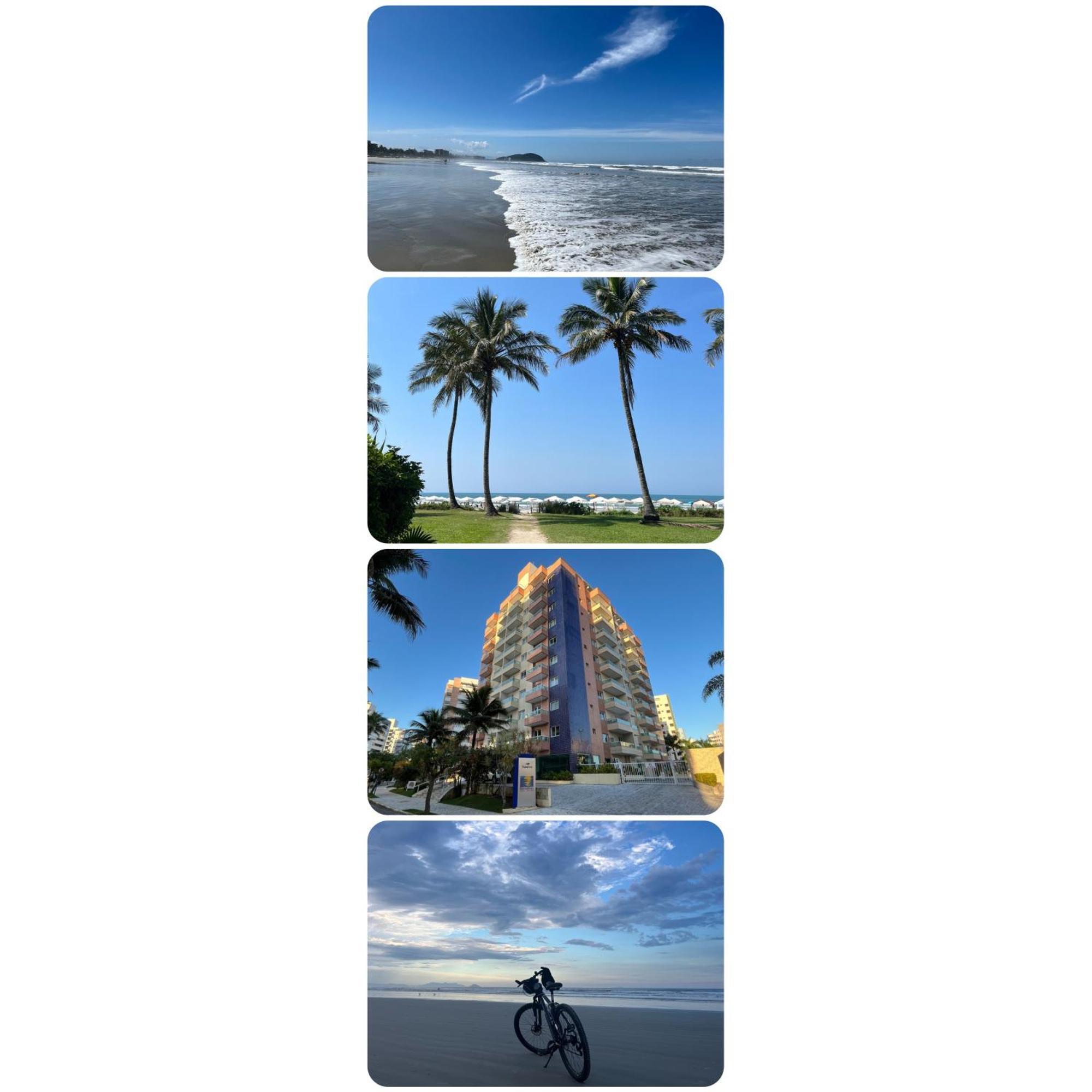 FLAT RIVIERA COM AR A 150 m DA PRAIA - PROMOÇÃO DISPONÍVEL de 06 a 11 de Novembro - APROVEITE ! Riviera de Sao Lourenco Extérieur photo