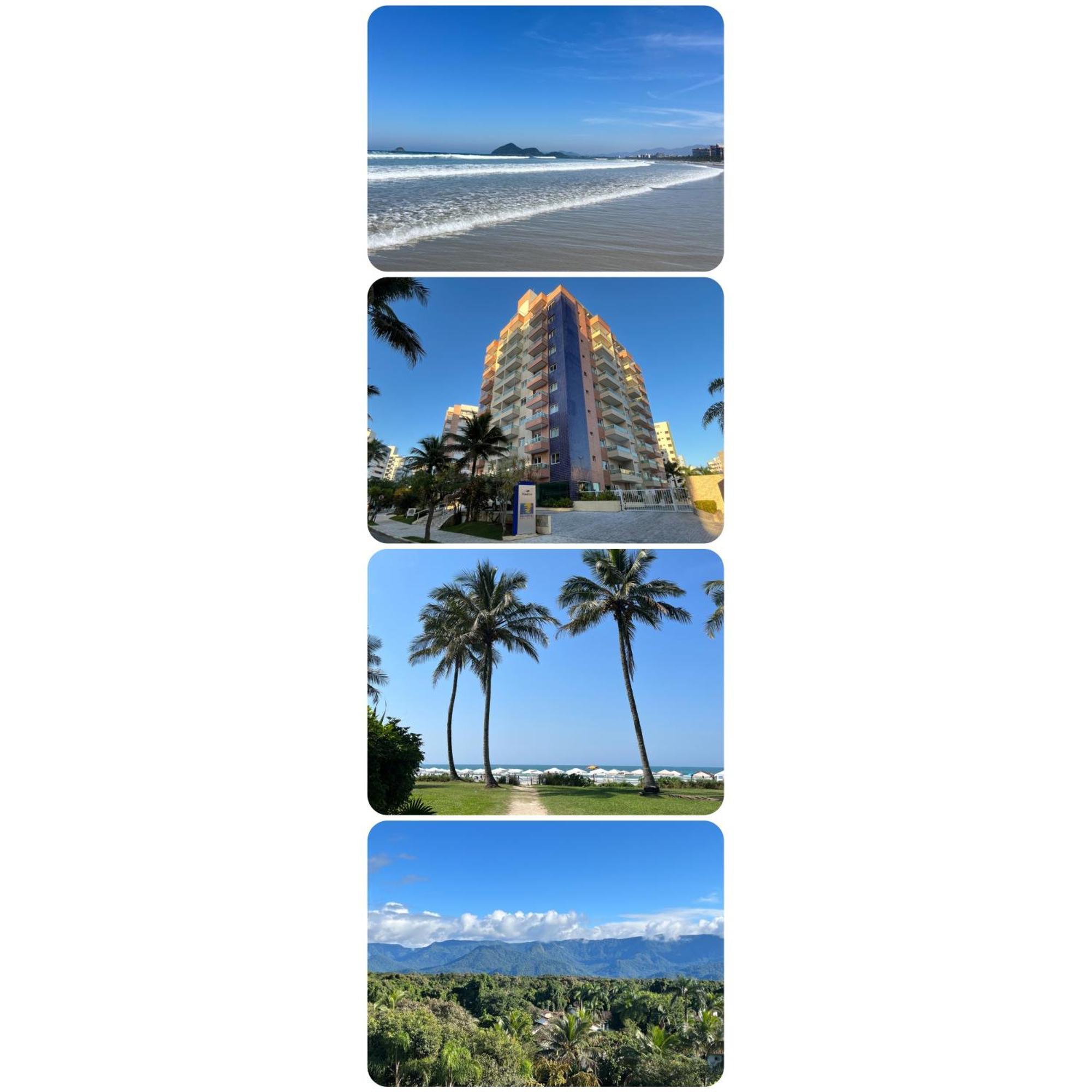 FLAT RIVIERA COM AR A 150 m DA PRAIA - PROMOÇÃO DISPONÍVEL de 06 a 11 de Novembro - APROVEITE ! Riviera de Sao Lourenco Extérieur photo